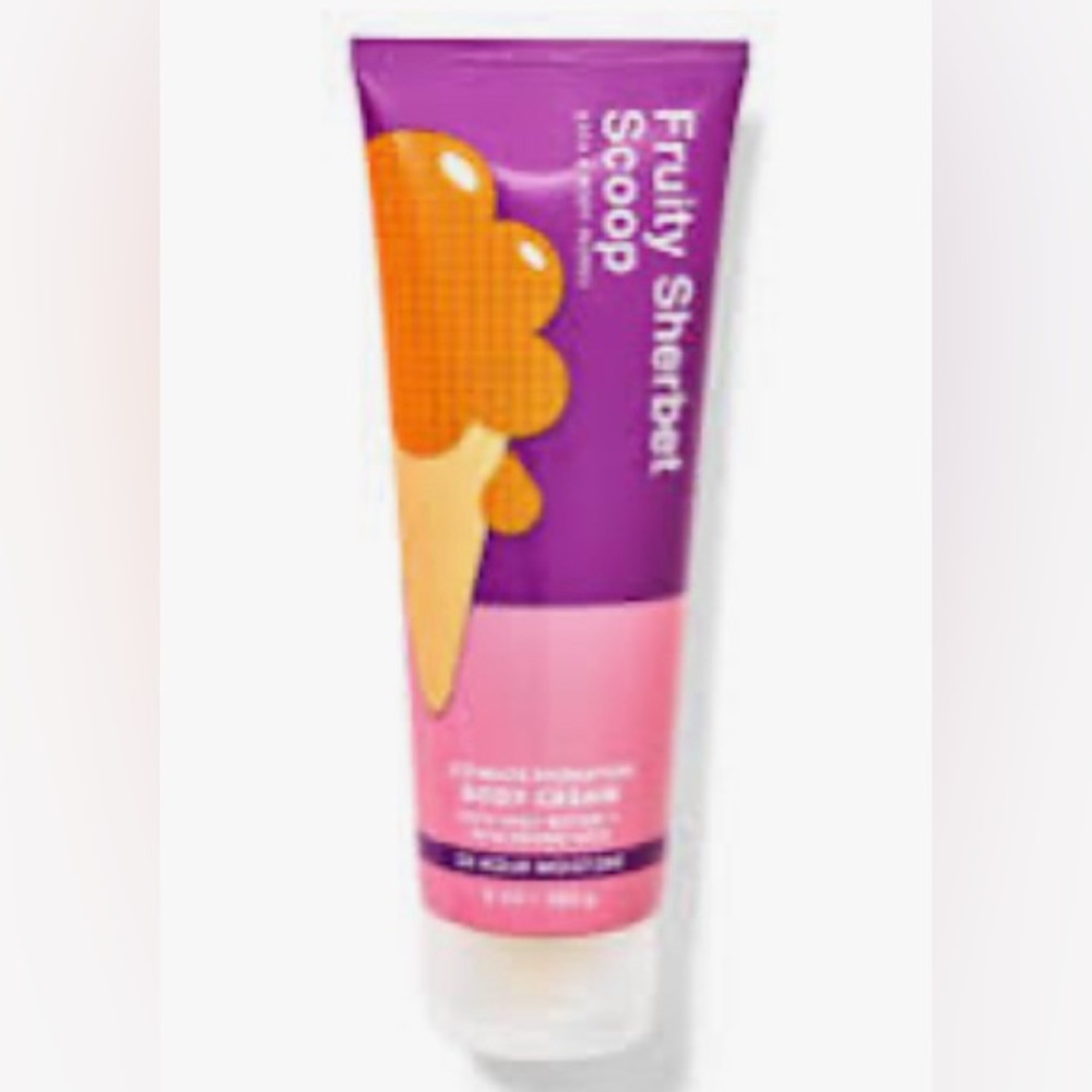 BATH AND BODYWORKS: FRUITY SHERBET SCOOP BODY CREAM